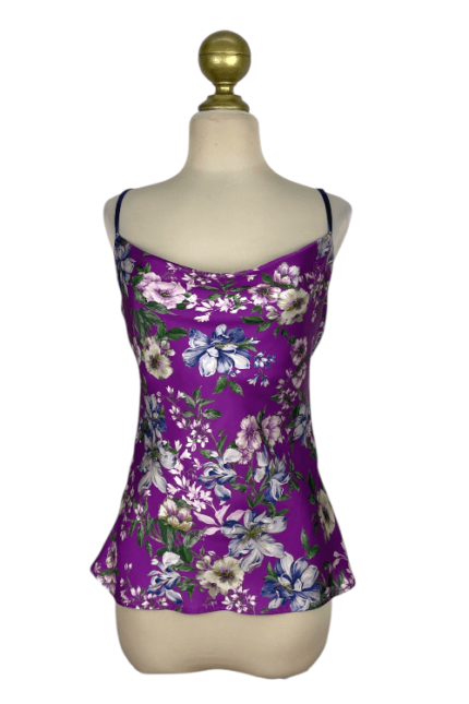 Top Zara Morado